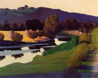 Felix Vallotton - Evening on the Loire